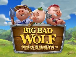 logo big bad wolf megaways
