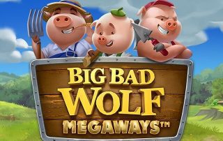 logo big bad wolf megaways