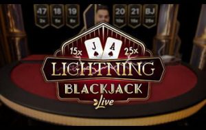 recension lightning blackjack logo
