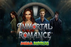 immortal romance mega moolah logo
